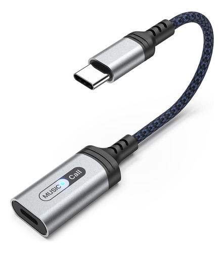 Nurmun Cable Adaptador De Audio Usb-c Usb Tipo C Macho A Ip.