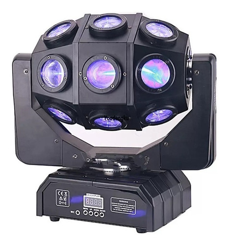 Cabeza Led 18x10w + Laser Barrel Garantia / Abregoaudio