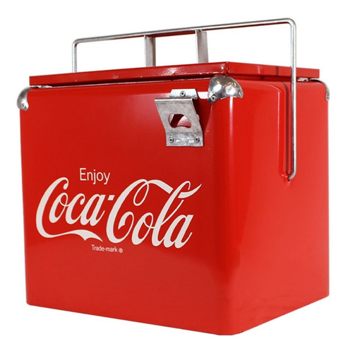 Imagen 4 de 6 de Hielera Metálica Coca-cola Dace Hccoke2002re