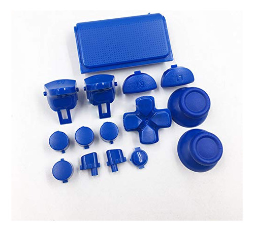 Pack Botones L1 R1 L2 R2 For Ps4 Pro Blue Controller