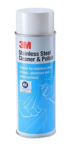 Limpiador Aerosol Acero Inoxidable 3m Steel Cleaner 600 Grs