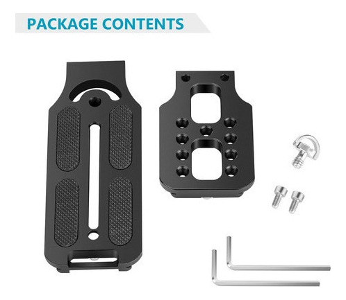I Neewer Qr Placa Soporte Cámara Vertical En Forma De L