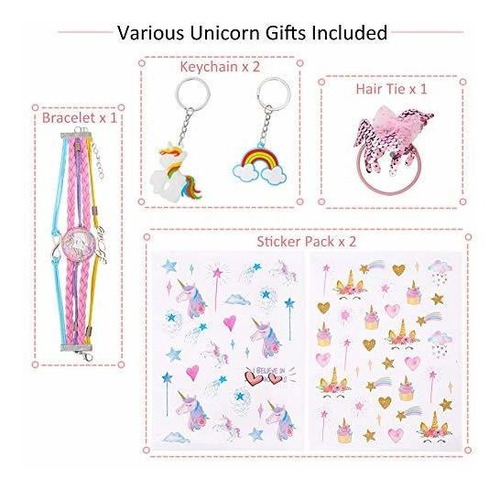 Imagen 3 de 5 de Play Tailor Unicorn Diario Cuaderno Con Candado Y Llave, Jue