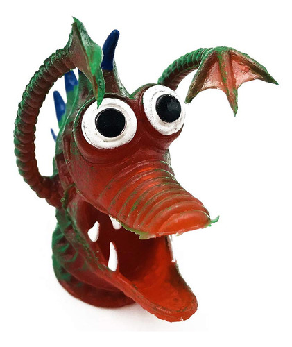 Marioneta De Dedo Silicona Monstruo 5 Piezas Dibujos Animado