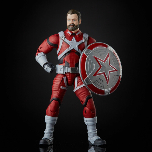 Guardião Vermelho Build Figure Crimson Dynamo Marvel Legends