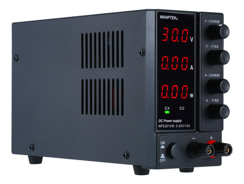 Imagen 2 de 6 de Wanptek Nps3010w 0-30v 0-10a Fuente De Alimentación De Cc De