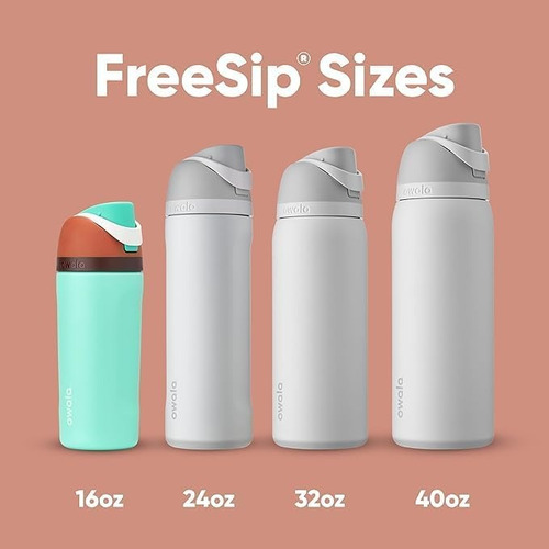Botella De Agua Owala Freesip 40oz Color Dreamy Field Lila