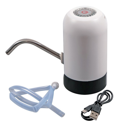Dispenser Bomba De Agua Botellon Recargable Usb Automático