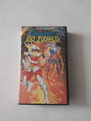 Os Cavaleiros do Zodíaco - A Batalha dos Deuses (Dublado)(VHS)(Usado)