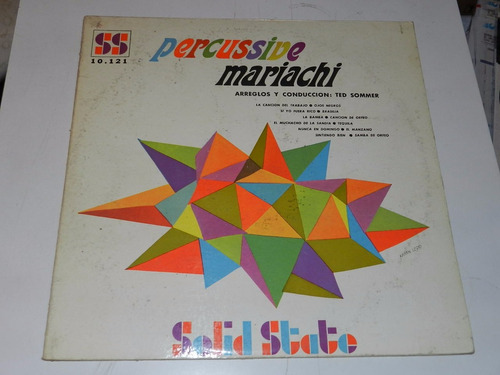 Vinilo 2086 - Percussive Mariachi - Arreglos Ted Sommer 