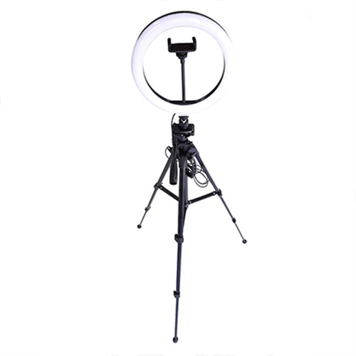 Aro Luz Led 26cm Calido/frio/mixto Con Tripode 3120