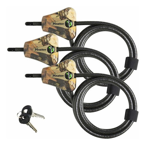 Master Lock Python Trail Camera Cable De Seguridad Camuflado