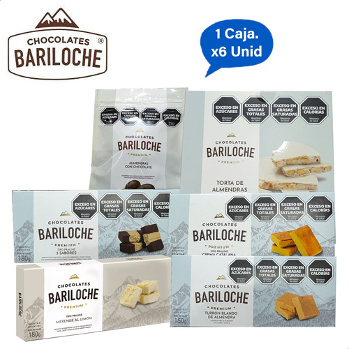 Caja Chocolates Bariloche Premium Dulce - Mejor Precio