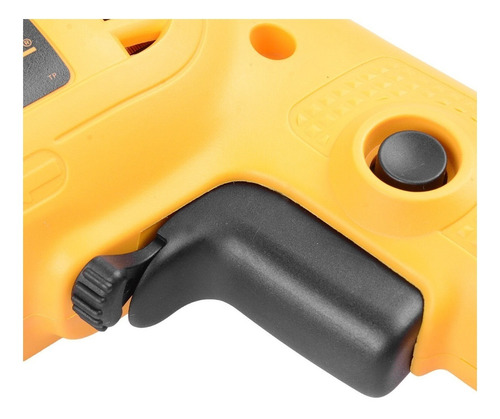 Imagen 2 de 3 de Taladro eléctrico destornillador DeWalt DWD014 2800rpm 50Hz/60Hz 600W amarillo 120V
