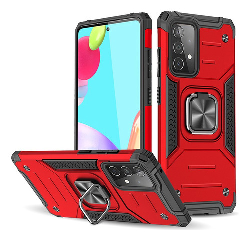 For Samsung Galaxy A52 5g Rotatable Stand Shockproof Case
