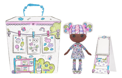 Lalaloopsy Color Me Muñeca Penny Dots N Blots, Mu.