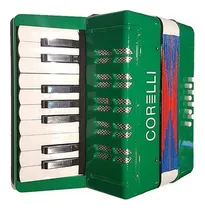 Comprar Acordeón Para Niño Corelli Whc104 Gr Tipo Piano - Verde