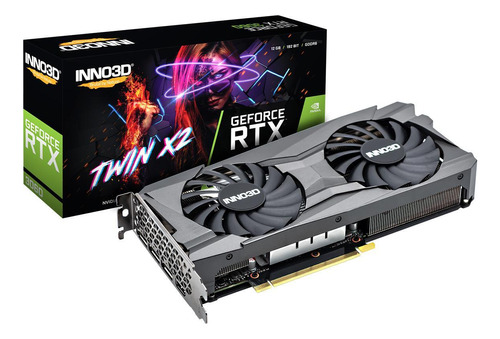 Placa De Video Inno3d Geforce Rtx 3060 Twin X2 12gb Gddr6 1