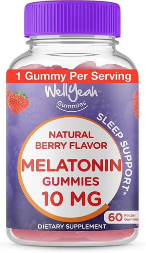 Melatonina Gomitas 10mg 2 Meses Berry Vegetariana Eg M52