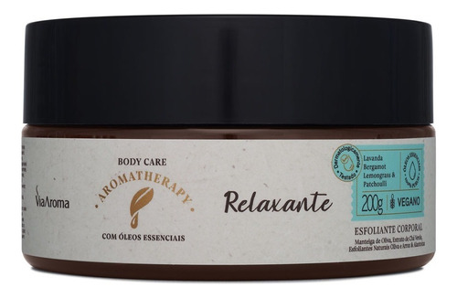  Esfoliante Via Aroma Corporal Relaxante C/ Oléos Essenciais