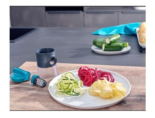 Imagen 7 de 9 de Espiralizador Vegetales Leifheit Triple Cortador Palermo