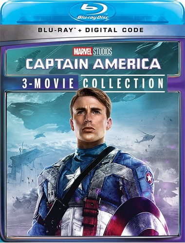 Blu Ray Captain America 3 Movie Collection Marvel Dc Origina