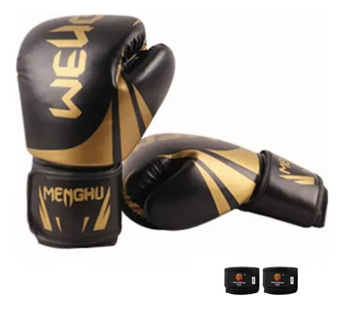 Guantes De Boxeo Con Correa De Velcro Para Kickboxing