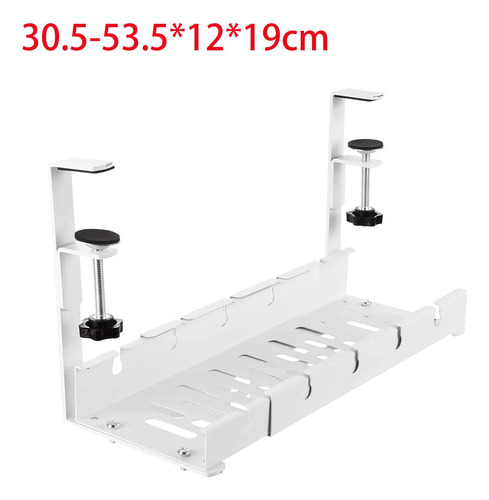 Gerenciamento De Fios Sob A Mesa, Bandeja De Branco