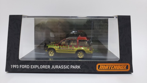 Matchbox Jurassic Park Ford Explorer 1993 Hot Wheels