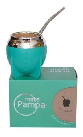 Mate Pampa Torpedo Con Bombilla 