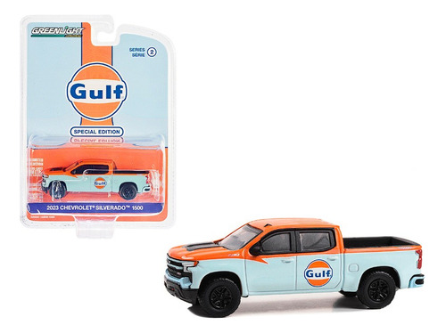 Greenlight 2023 Chevrolet Silverado 1500 Gulf Serie 2 1/64