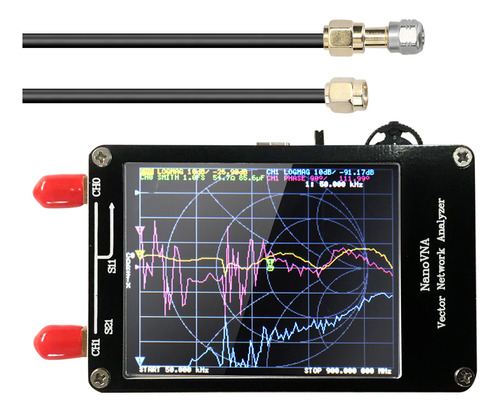 Pantalla Táctil De Red Analyzer Hf Digital De 50 Khz A 900 M