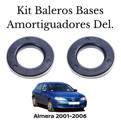 Kit Baleros Amortiguador Delanteros Sentra 2001 Original