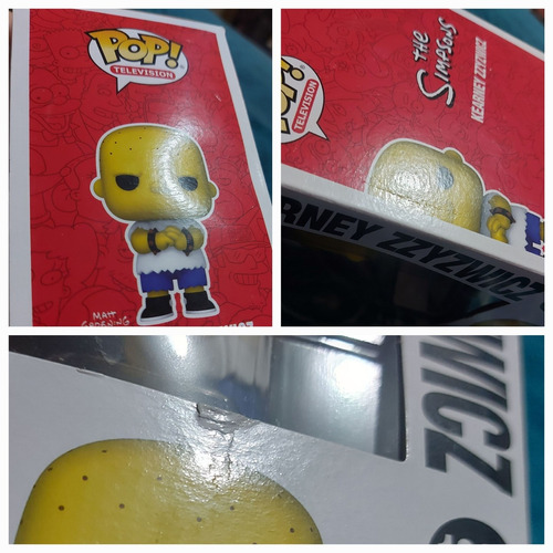 Funko Pop Kearney Zzyzwicz 1282 Los Simpsons (caja Dañada)