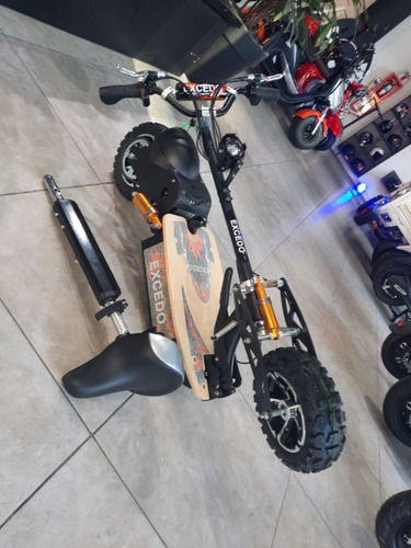 Monopatín Eléctrico Con Asiento Scooter Sunra - Ridegreen