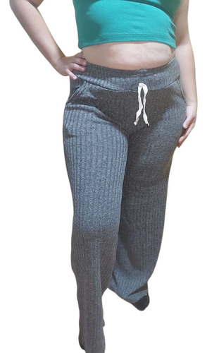 Pantalòn Palazzo De Lanilla Morley Con Bolsillos