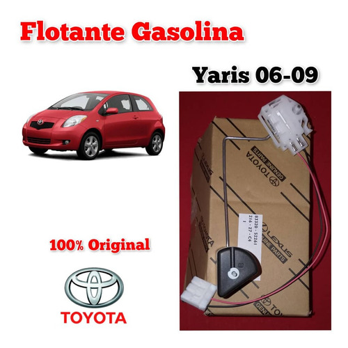 Flotante Gasolina Yaris 2006 2007 2008 2009 Original Toyota