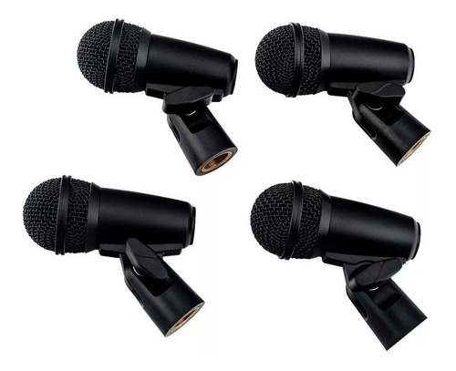 Imagen 5 de 9 de Kit Microfonos Grabacion Bateria Profesional Alctron T8400