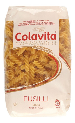 Fideos Fusilli Colavita 500gr