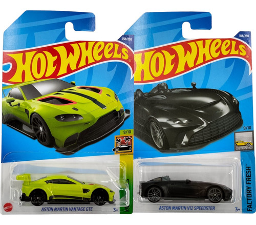 Pack X2 Aston Martin´s Deportivos Hot Wheels