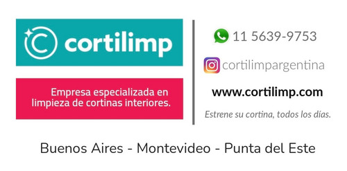 Imagen 3 de 5 de Limpieza, Lavado De Cortinas - Cortilimp Argentina