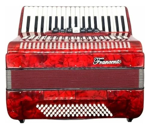 Francente Acordeon A Piano 80 Bajos 37 Teclas Etuche Correas