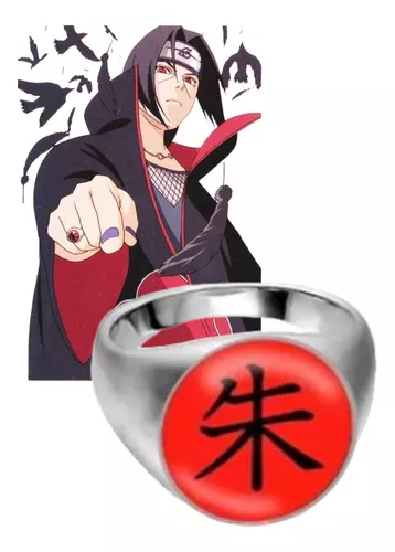 anime y comic: anillos akatsuki