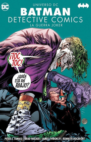 Batman Detective Comics: La Guerra Joker: No, De Dc Comics. Serie No, Vol. No. Editorial Televisa, Tapa Blanda, Edición No En Español, 1