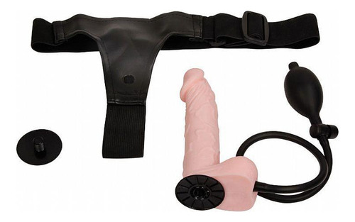 Cinta Peniana Com Pênis Inflável - Ultra Harness Infatable