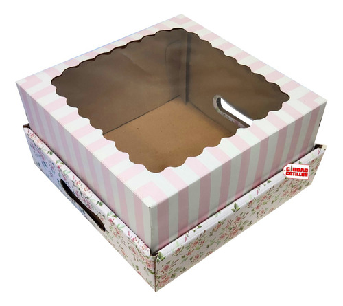 Caja Desayuno Regalo Visor Día De La Madre 24x12cm - Cc