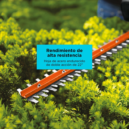 Imagen 6 de 11 de Cortasetos Inalámbrico 22'' Black+decker Lht2220-b3