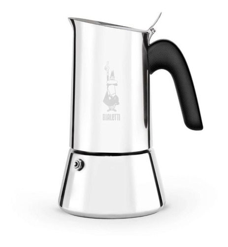 Cafeteira Italiana Bialetti Indução Inox Vênus 6 Xícaras