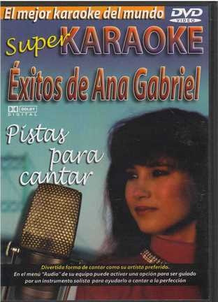 Dvd - Super Karaoke / Exitos De Ana Gabriel