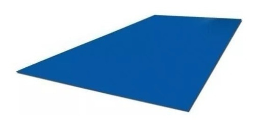 Chapa Lisa Color Azul C-25 (0,5 Mm) De 1,22 X 2,44 Metros